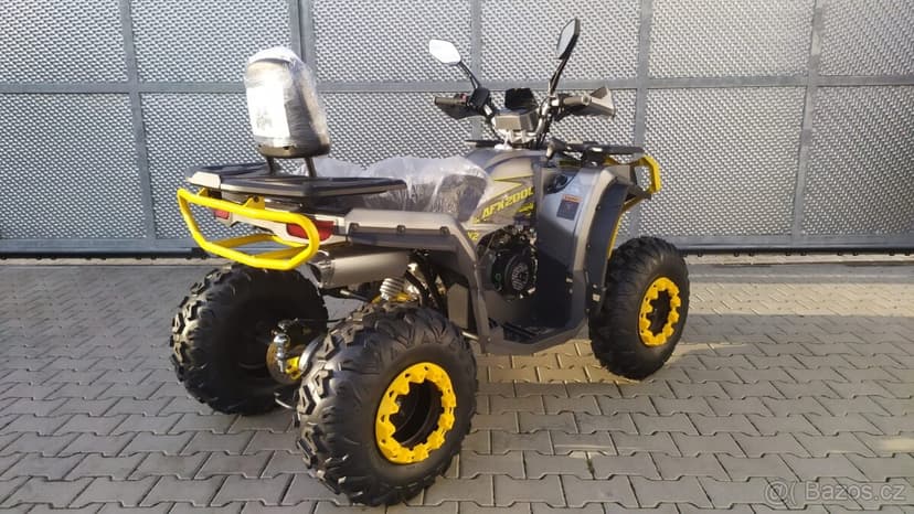 Čtyřkolka MiniRocket AFX200L, variátor 10 kola, šedá