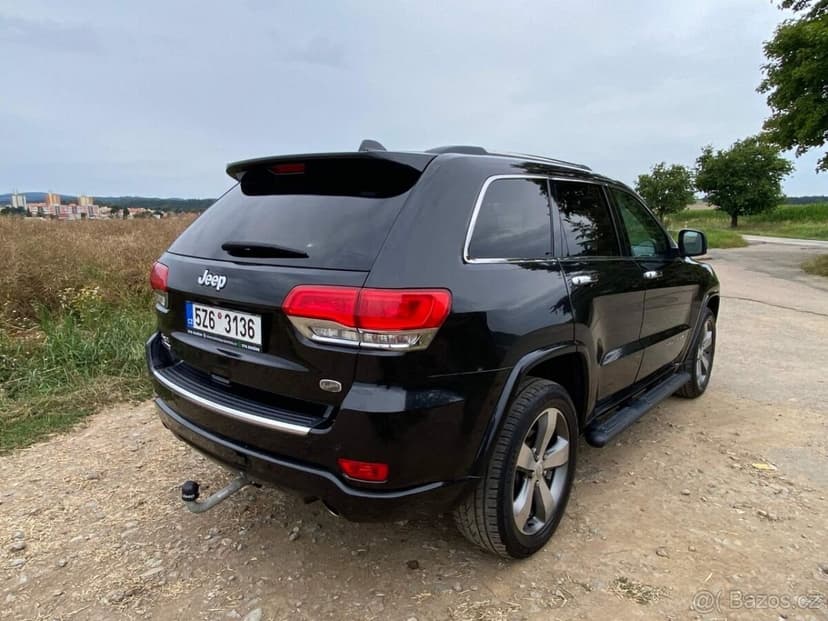 Jeep Grand Cherokee 3.0 CRD V6 4X4 Overland tažné 3,5t 2015