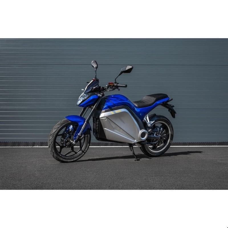 Elektrická motorka Leramotors Lancaster 3000W, modrá