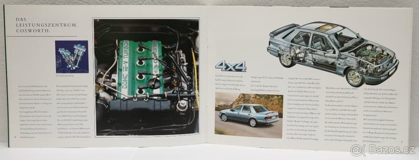 Prospekt Ford SIERRA 4x4 COSWORTH (1989)