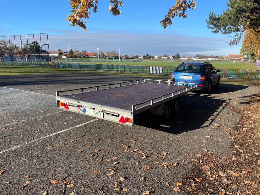 Univerzální podvalník  SALLAS 2700 kg, 196x405 cm, sklopný