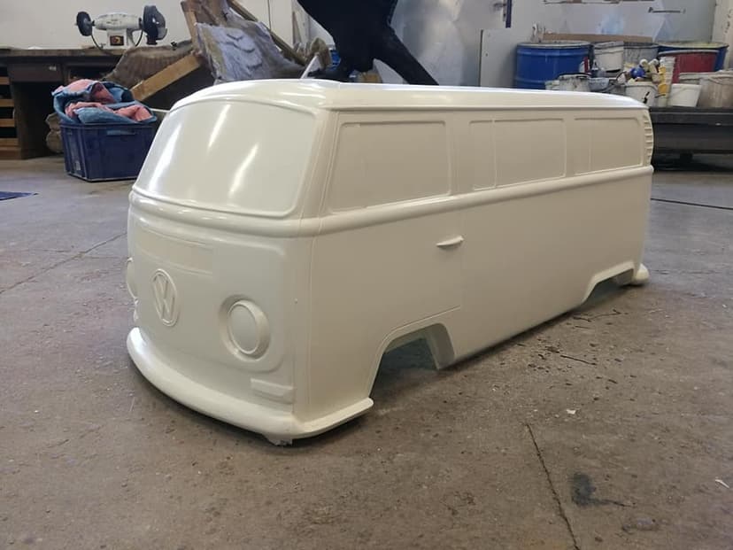 VW T2 T2A bus, forma pro výrobu autíčka