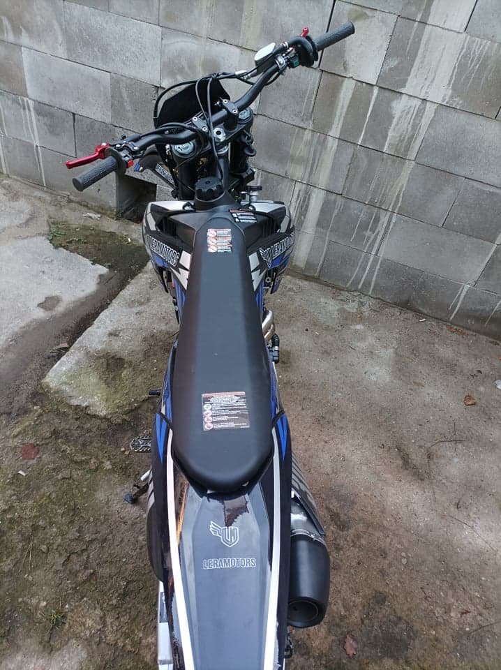 Pitbike Leramotors Killer PRO 300cc H2O – modrá