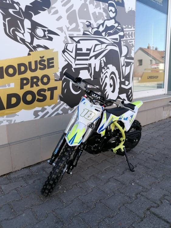 Pitbike Spirit 90 12/10 Automat žlutá