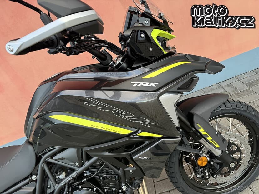 Nový motocykl BENELLI TRK 702 X