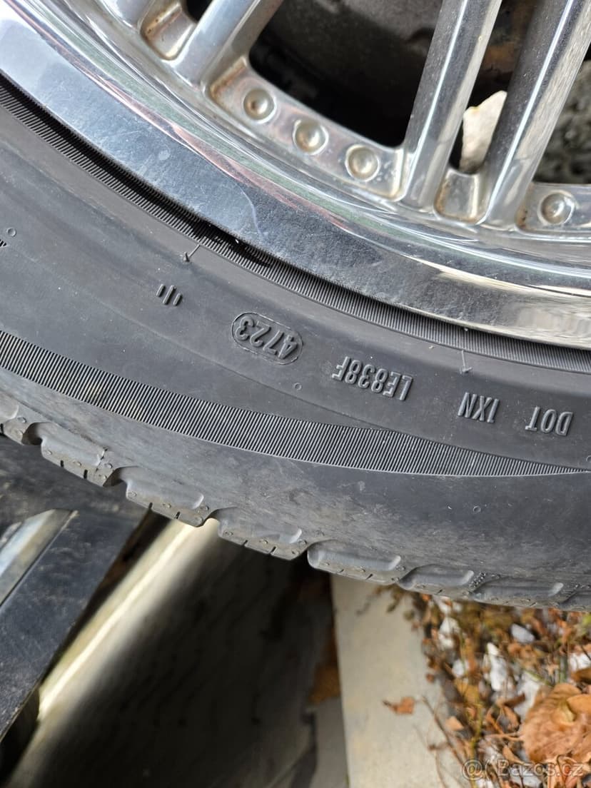 Hliníkové disky 6x139,7 + pneu 285/45r22