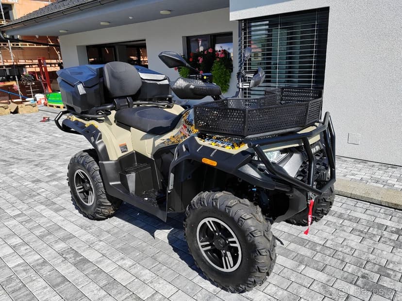 Loncin 550 wolf bílá i žlutá spz