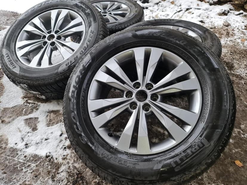 zimní Alu kola Mercedes X-Class W470 – 18" originál sada Pr