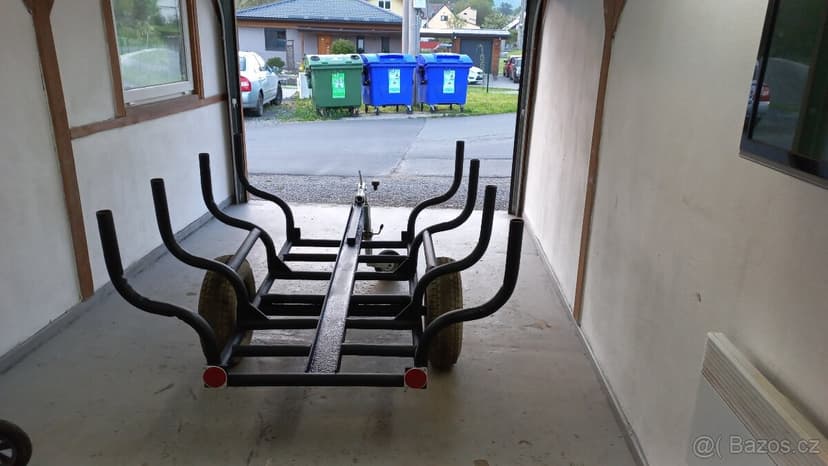 Vyvážečka, vlek na dřevo za čtyřkolku