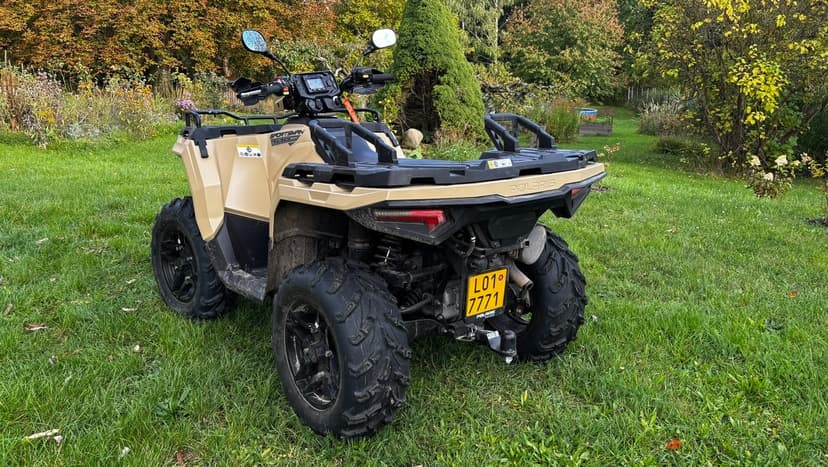 SPORTSMAN 570 EPS SE–Military Tan, 2/2025, najeto 270km