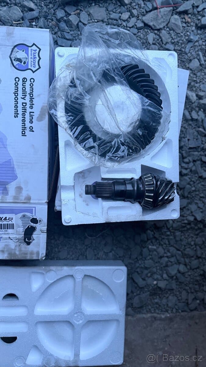Přední+zadní hruška diferenciálu na Dana44 Jeep wrangler JL
