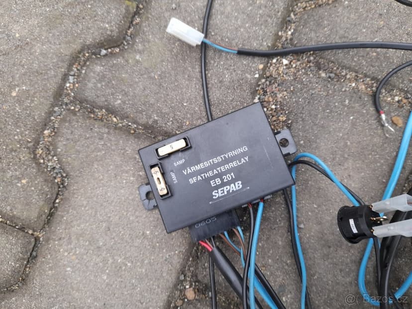 Sedačky saangyong rexton 1,vyhřívané, textilní