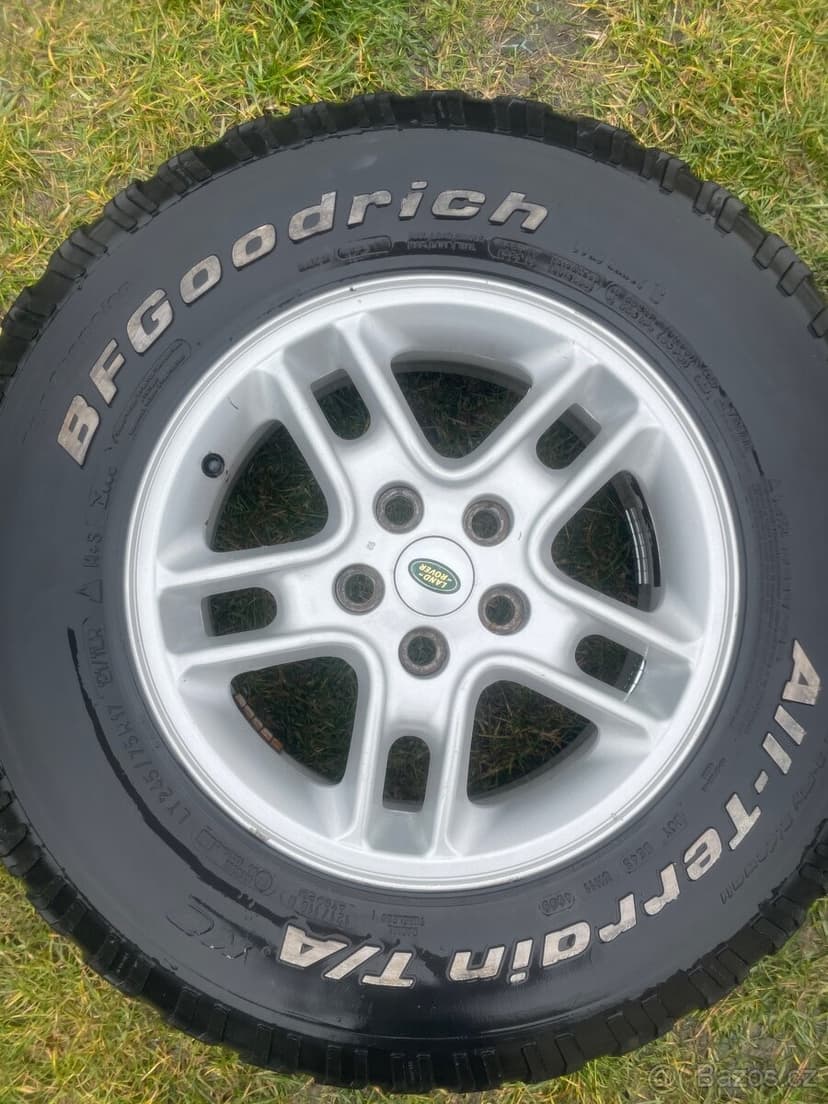 Disky 17" Land Rover D3 (RRS) + A/T Pneu 245/75 r17