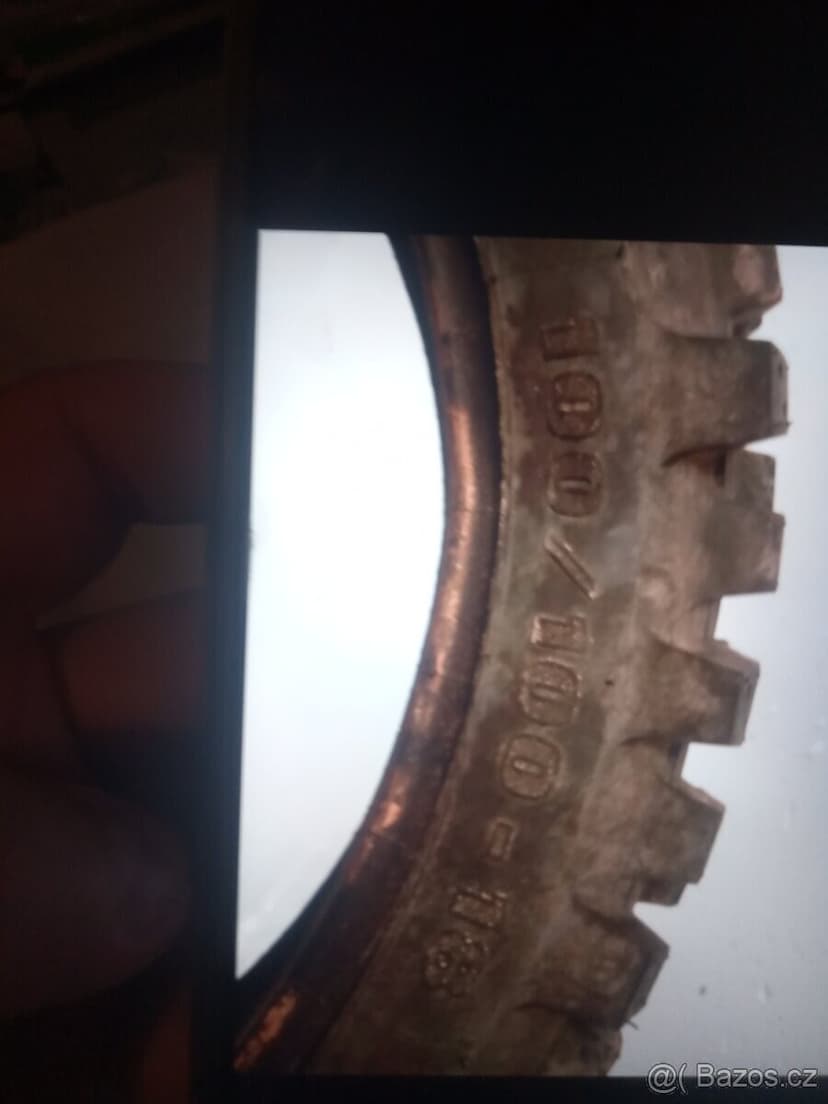 Pneu Mitas enduro predni a zadni