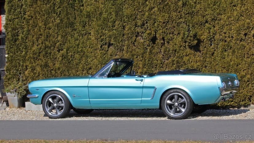 1965 FORD MUSTANG CABRIO V8 4-SPEED MANUAL KRASAVEC