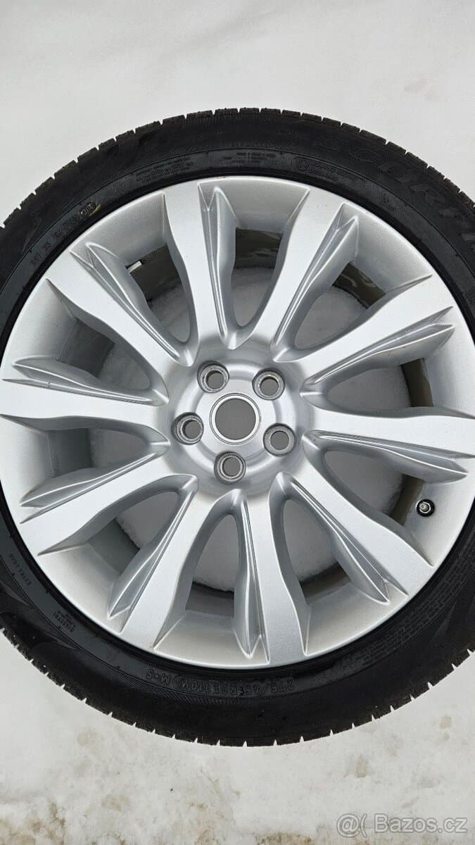 TOP ALU kola Land Rover 21" – 5×120, Pirelli 98 %