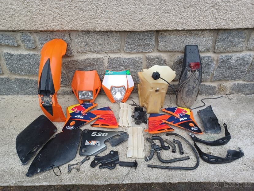 KTM 520 EXC RACING - NÁHRADNÍ DÍLY