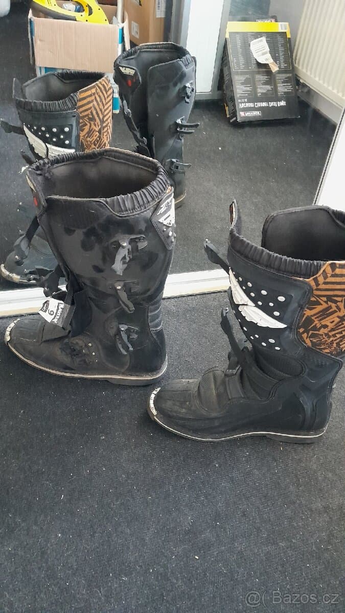 Boty na enduro nebo čtyřkolku