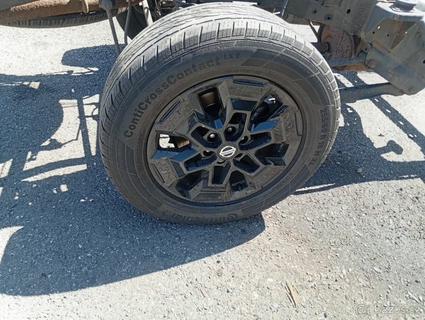 NISSAN NAVARA D23 RV 2021 NA RV 2014-2025 RÁM AUTA S NÁPRAVA