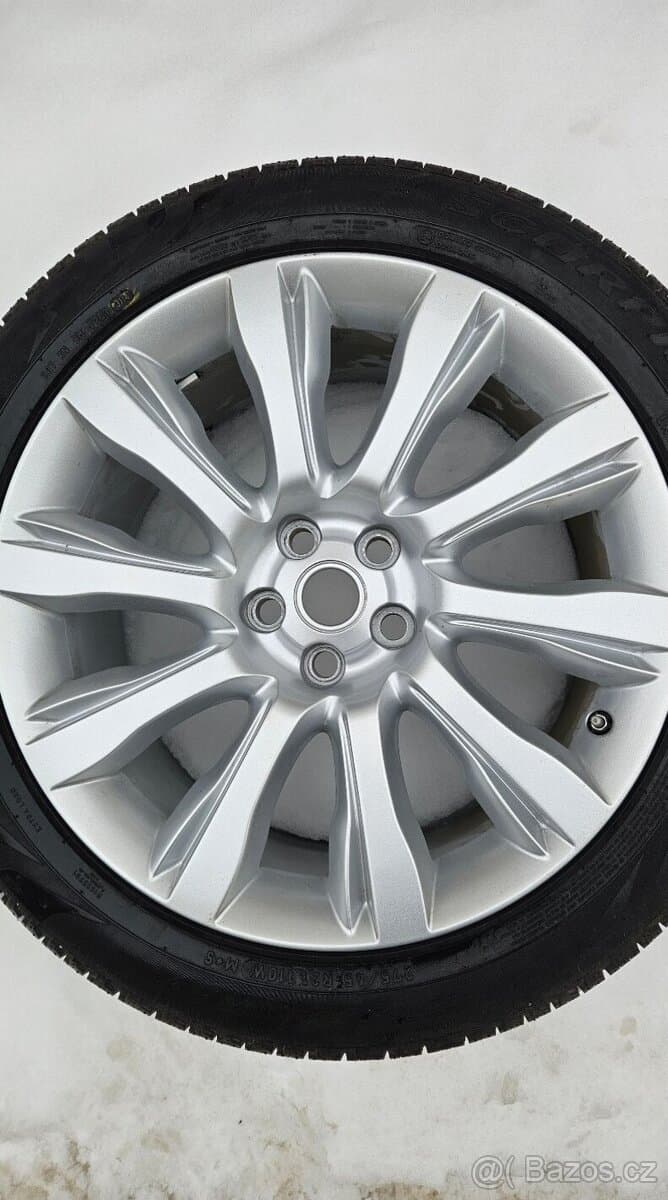 TOP ALU kola Land Rover 21" – 5×120, Pirelli 98 %