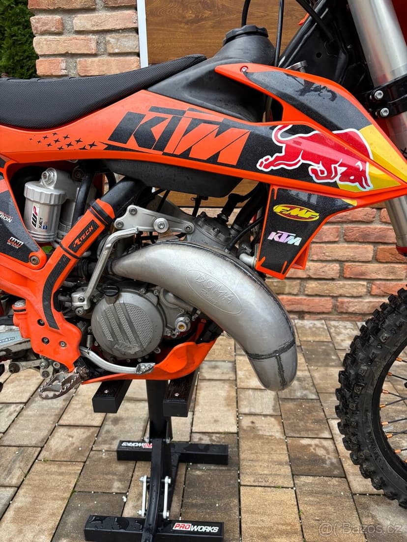 Ktm sx 125 2t, krásný stav a mnoho doplňků
