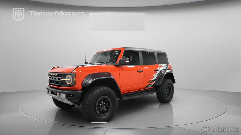 Ford Bronco Raptor, Orange, 2022
