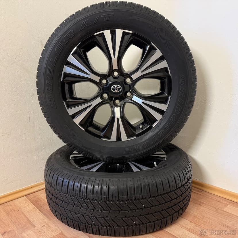 TOYOTA LC150 6x139,7 R19 ET25+TPMS+LETNÍ 265/55R19