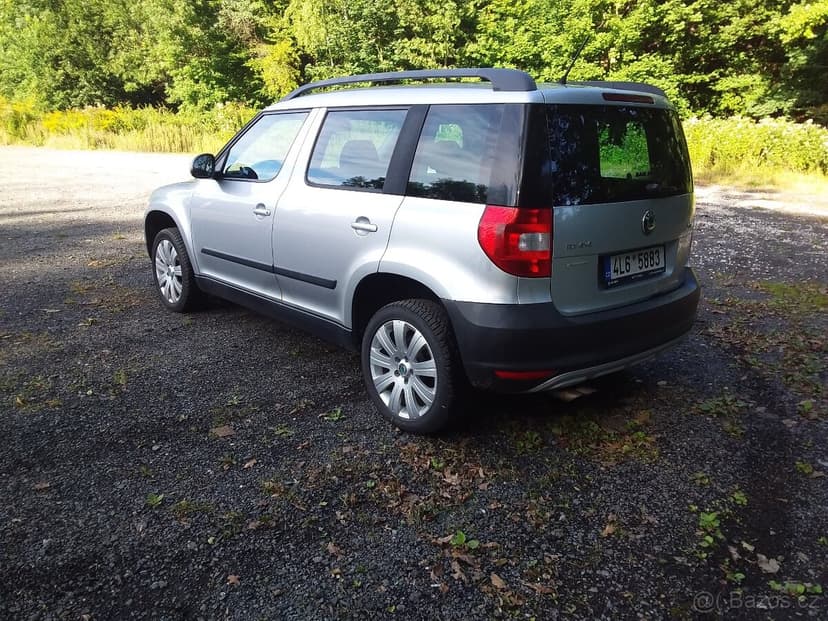 YETI 2.0TDI 103KW,,DIGI KLIMA,,4x4,,VYHŘEV,STK,ČR-KOUPENÉ