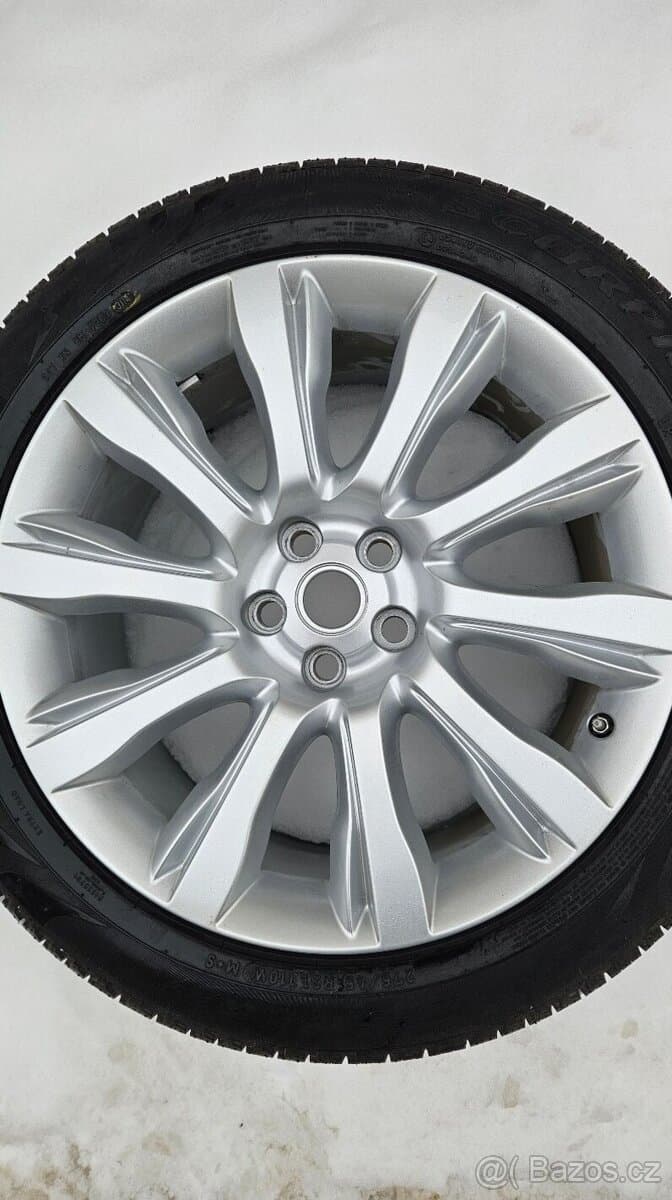 TOP ALU kola Land Rover 21" – 5×120, Pirelli 98 %