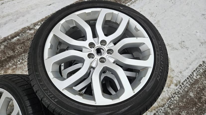 Originální ALU kola Land Rover 20" 5x108 – Pirelli