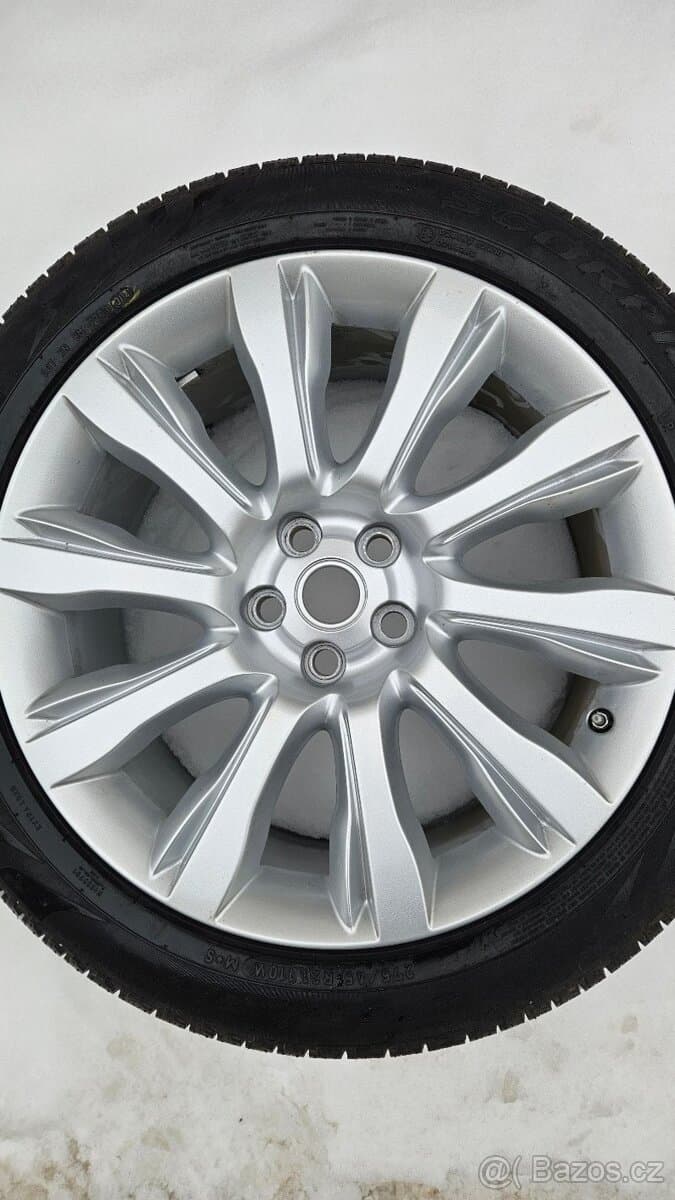 TOP ALU kola Land Rover 21" – 5×120, Pirelli 98 %