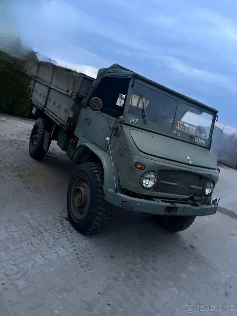 Predám mercedes Unimog 404 Cabrio- vojenský special
