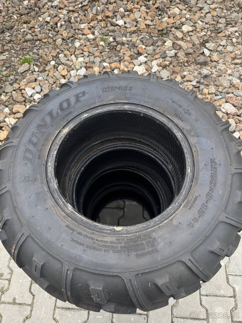 Pneu Dunlop 25x10-12, 25x8-12