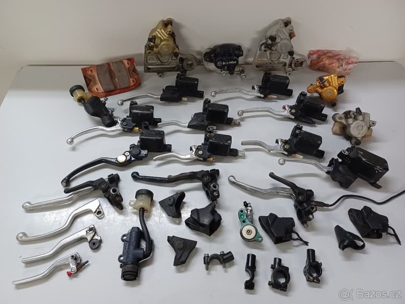 KTM LC4 640 - 620 KOLA, TLUMIČE, PUMPY, BRZDIČE ...