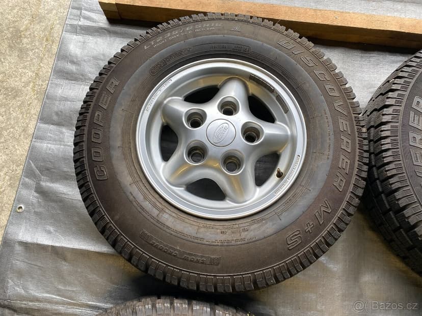 16 alu org. Land Rover 5 x 165, 1 mm