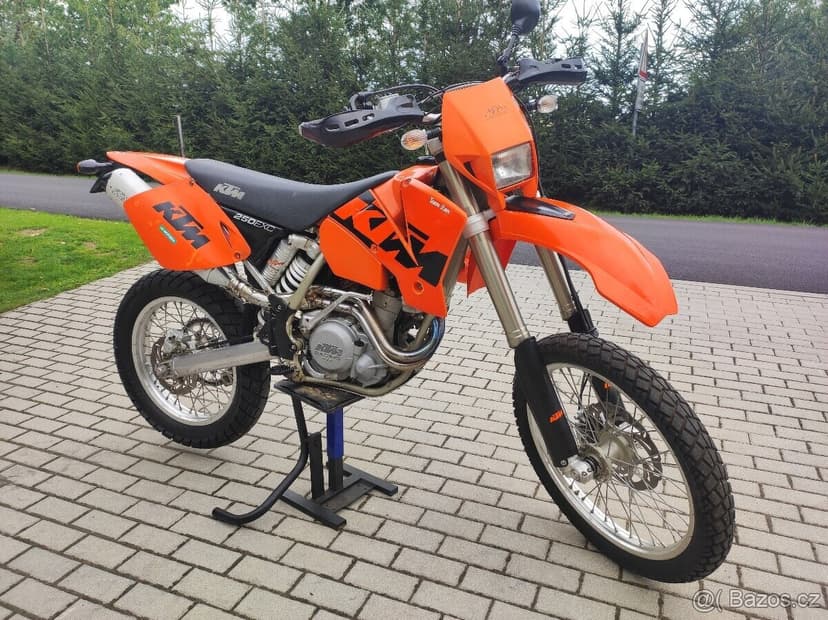 KTM EXC 250, 30kw A2,super stav, Video,mohu dovéz