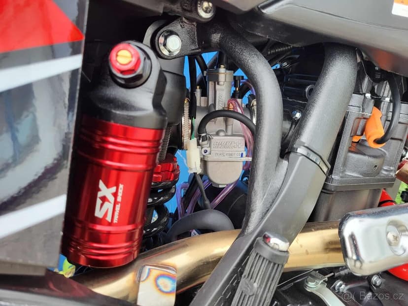 Enduro ASIX XT97 300cc vodník 21/18 červený