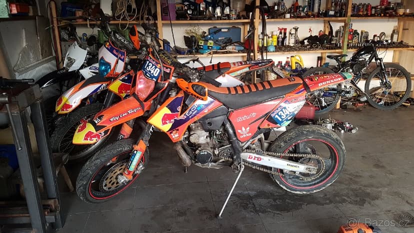 Motardová kola KTM EXC + Brzdový adaptér