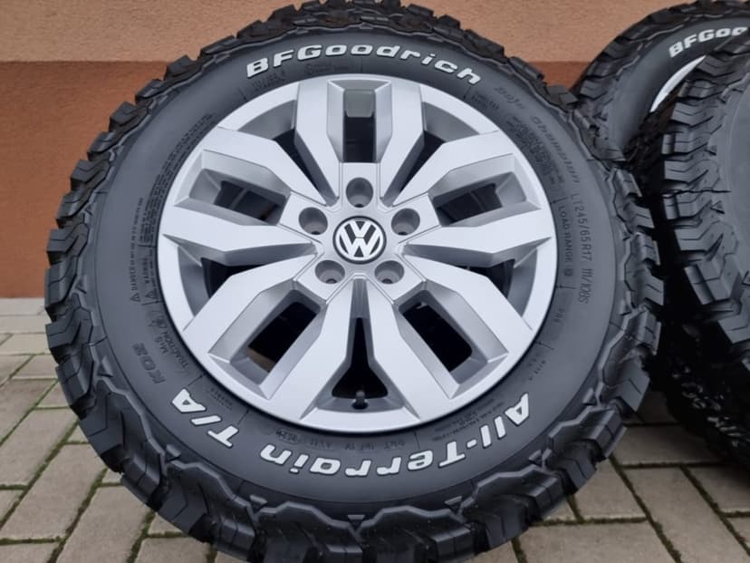 17″ 5×120 VW AMAROK “ROCADURA” + 245/65R17 BF GOODRICH new