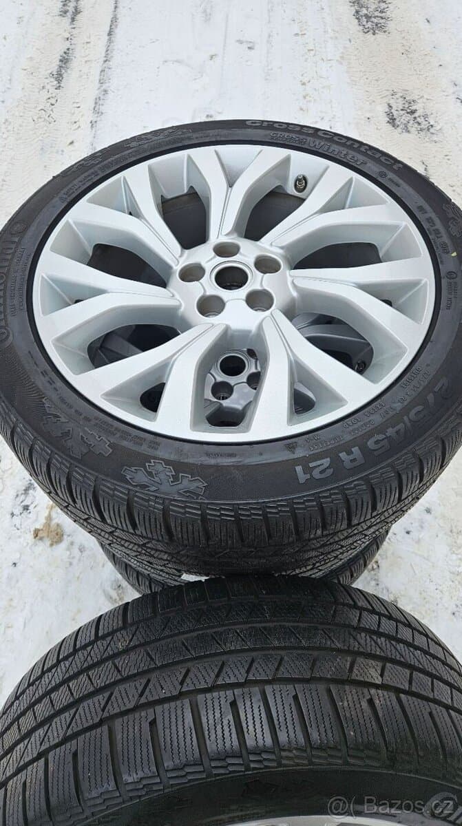 TOP ALU kola Land Rover 21" – 5×120, Continental 9