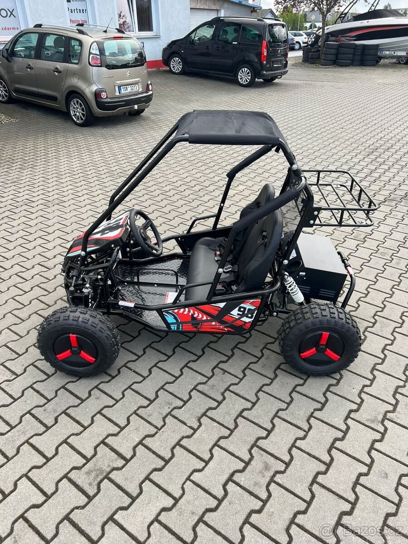 Elektrická Buggy až 2500w 60V 2 místa červena