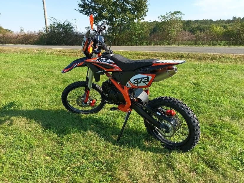 Pitbike By Apollo THUNDER 140cc 19/16 E-Start Oranžová