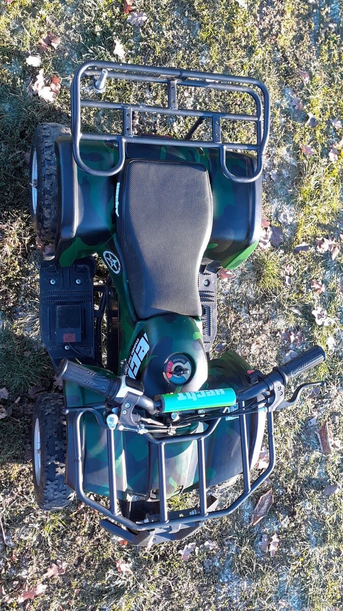 2 x elektrická čtyřkolka ATV