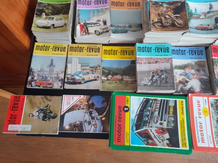 Československá motor revue Tatra Liaz Škoda Praga