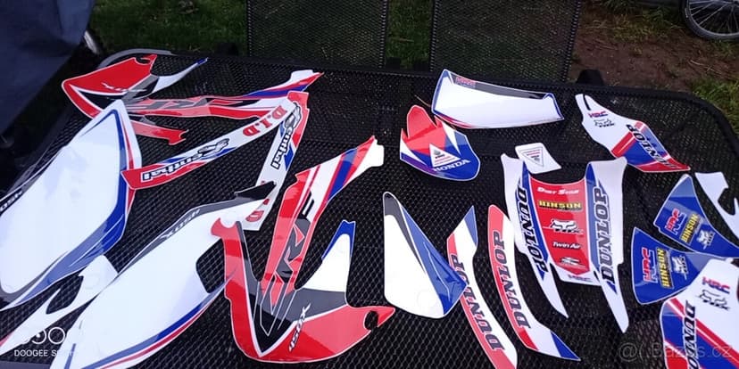 Honda CRF450X sada polepu