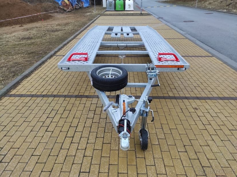 Autopřepravník snížený 500x210cm, 3500/550kg,130km, VDI2700