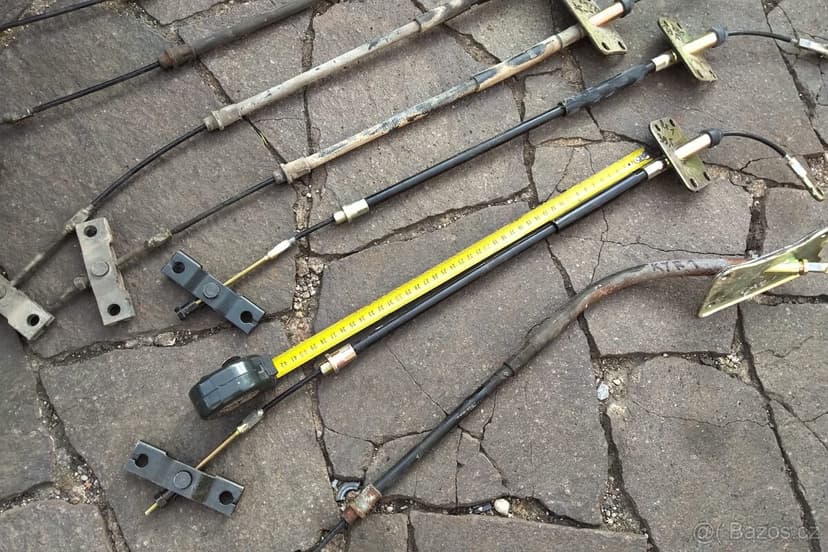 Rexton lano ručky, naviják rezervy a tyč, dorazy, krytky kol