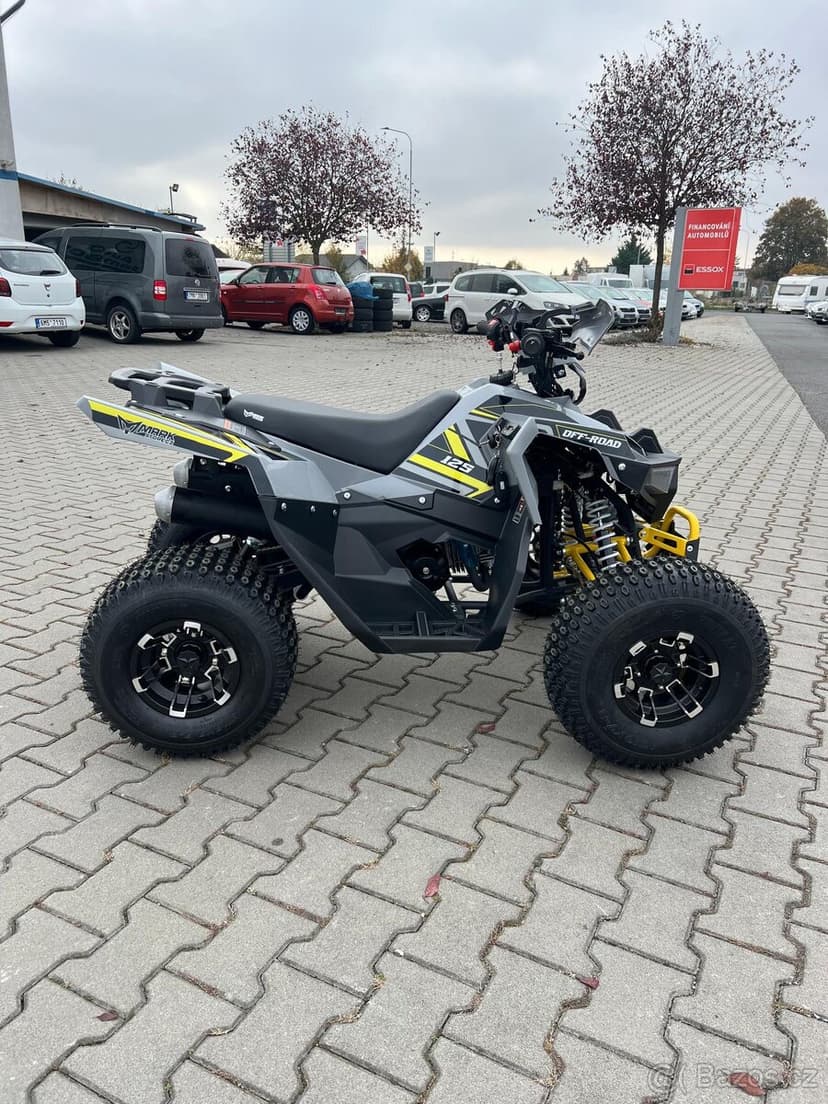 Dětská čtyřkolka FUN 125cc 3G8 - žlutá model 2026