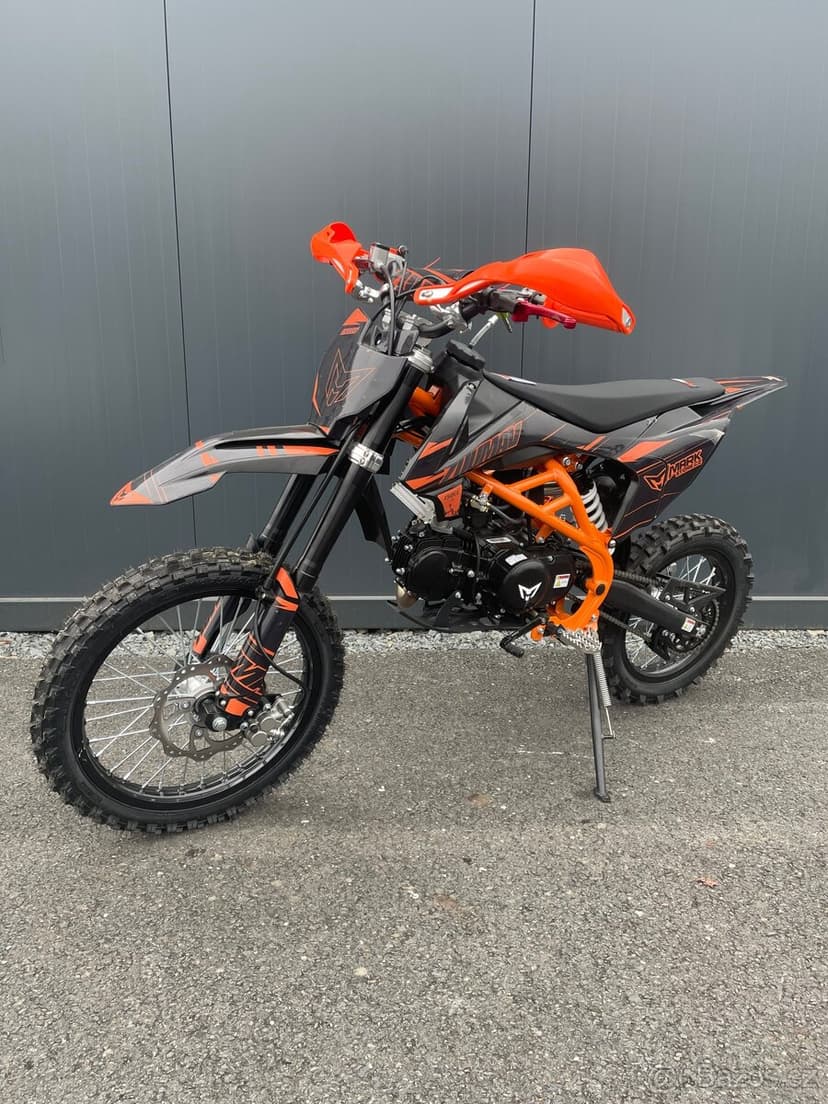 Pitbike Zuumav K3 140cc 17/14 - oranžová