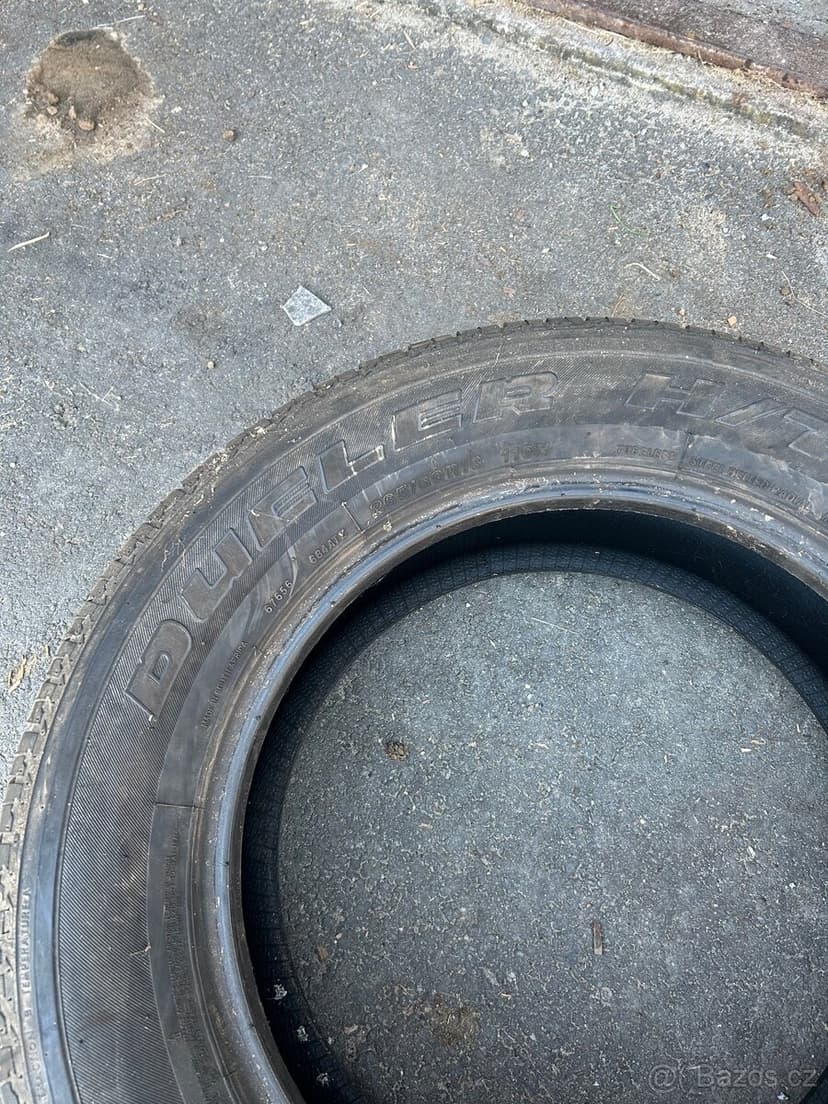Sada letních pneumatik Bridgestone 265/60 R18 (8mm)